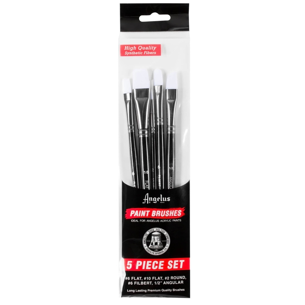 Angelus набор кистей Brush set of Five 799-5-100