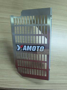 Radiator guard for Honda CRF250L-M (2012-2020). Stainless steel.