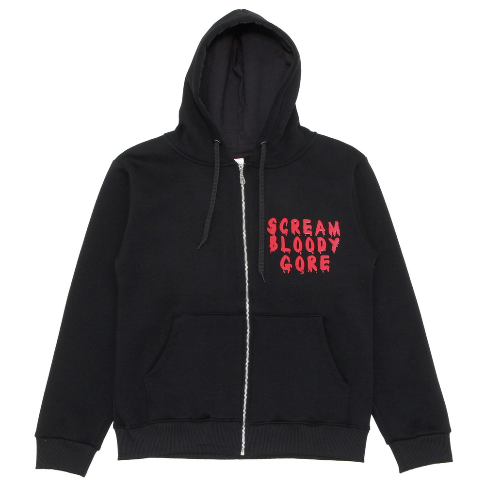 Толстовка на молнии Death Scream Bloody Gore (016)