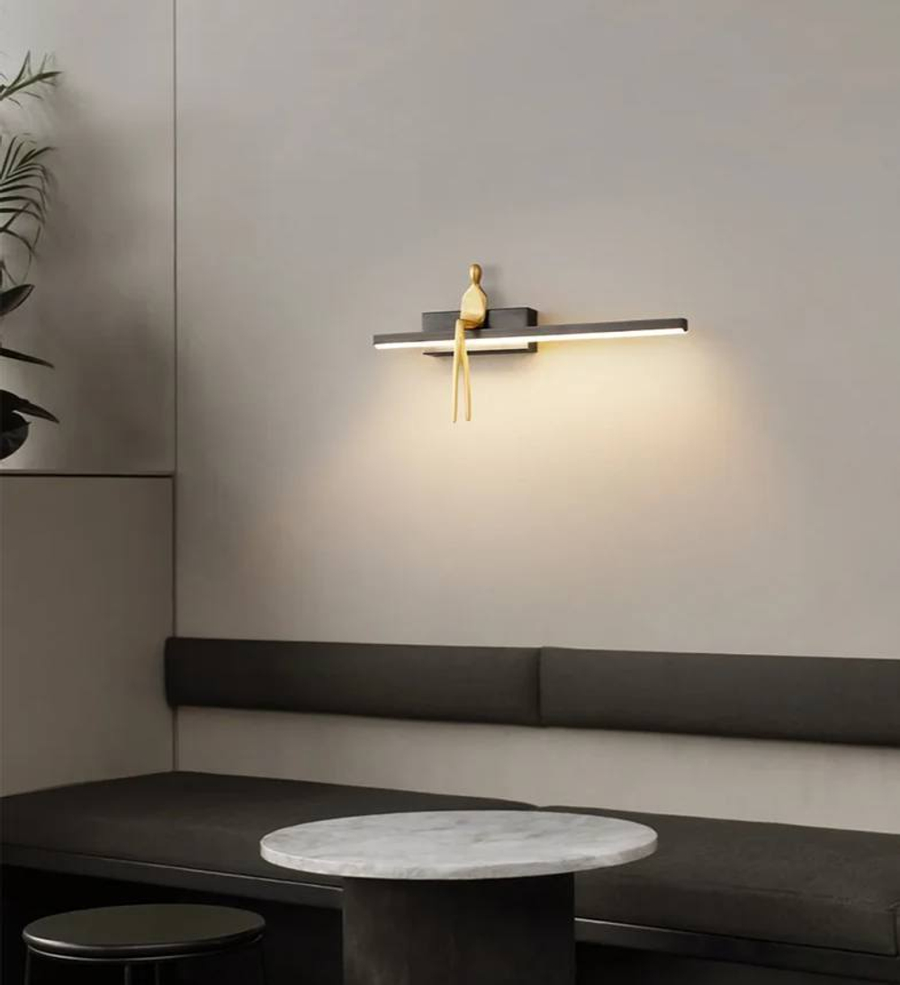 Wall design lamp Ortrud