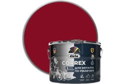 Грунт-эмаль Dufa CORREX 3 в 1 для металла по ржавчине RAL-3005 винно-красный