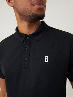 Мужское теннисное поло Björn Borg Ace Polo - черный