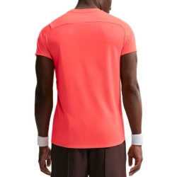 Мужская теннисная футболка Nike Court Victory - bright crimson/black