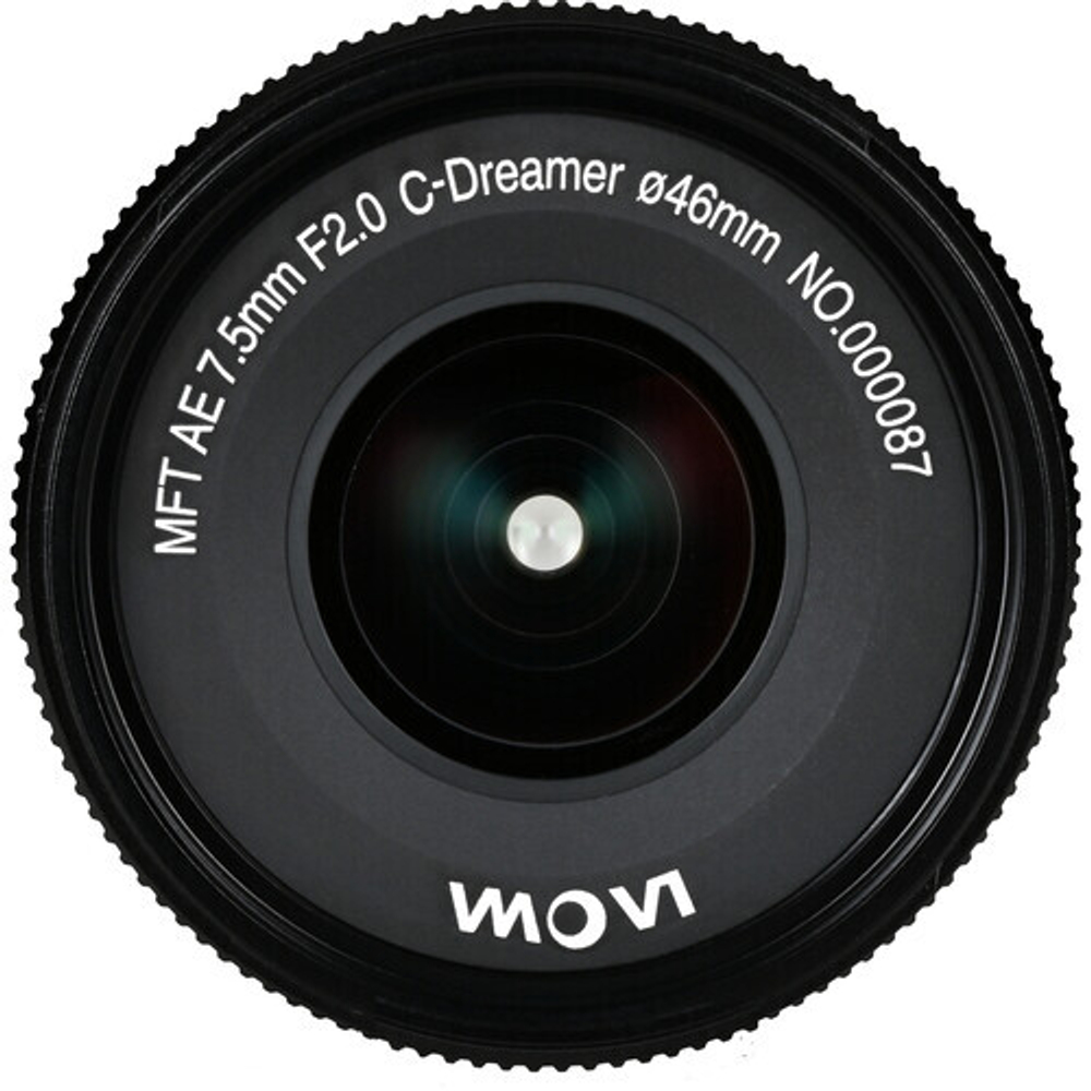 LAOWA 7.5MM F/2 STANDARD LENS BLACK