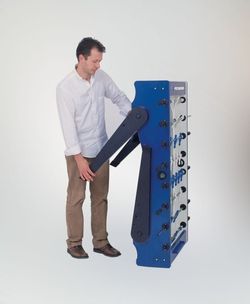 Игровой стол - футбол "Garlando Foldy" (144x76x82см)