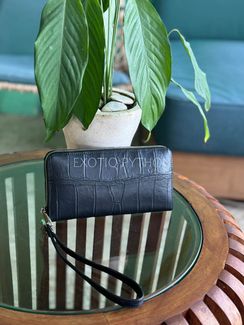 Мужской кошелек из кожи крокодила WA-232