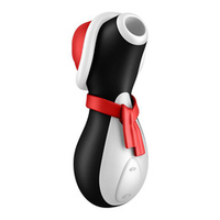 Вакуум-волновой бесконтактный стимулятор клитора 10,8см Satisfyer Penguin Holiday Edition
