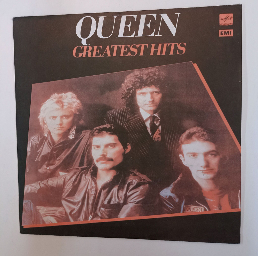 Винтажная виниловая пластинка LP Queen Greatest Hits (СССР 1990)