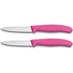 Набор Victorinox кухонный, 2 предмета, лезвие прямое, розовый