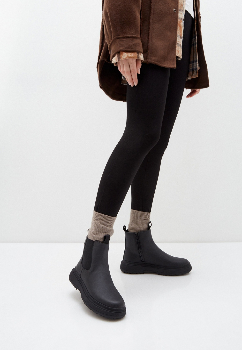 Челси женские GEOX D LAMIDIE + GRIP ABX