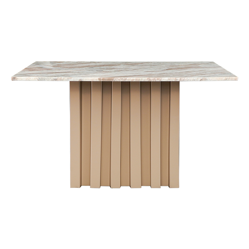 Столик кофейный Bergenson Bjorn Mojo, 85х85 см, бежевый