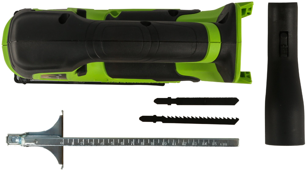 Лобзик аккумуляторный GREENWORKS GD24JS 24В,100мм-дер.,8мм-сталь,б/щ,без АКБ и ЗУ (3601407)