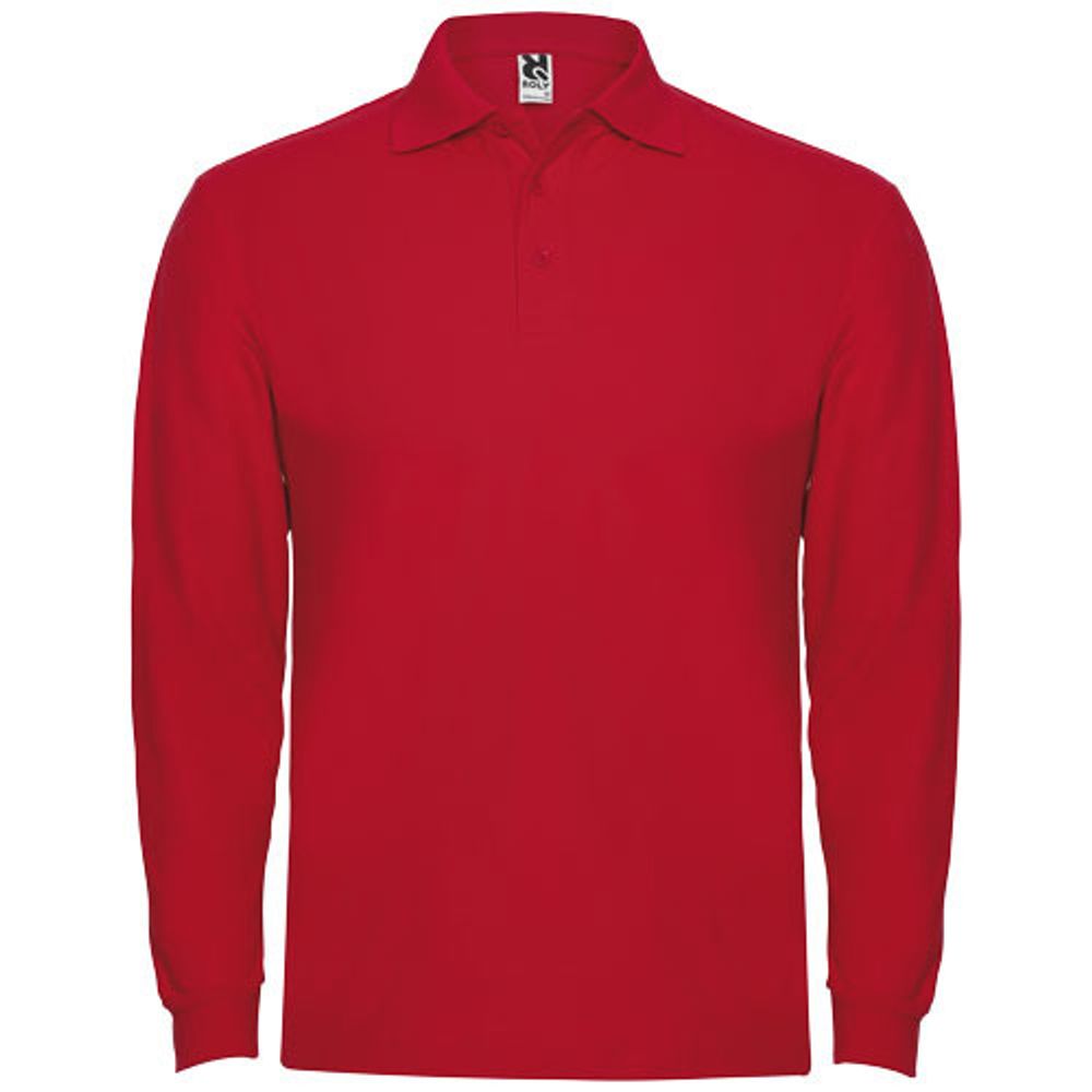 Мужское поло Estrella с длинным рукавом