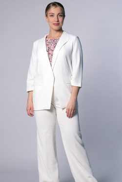 Жакет женский 3288АПА, белый #259Бел043288АП