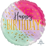 Шар Фольгированный Краски акварель (Ассорти)