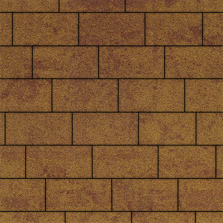 Тротуарная плитка ПРЯМОУГОЛЬНИК 300х150 мм - Листопад гранит Каир