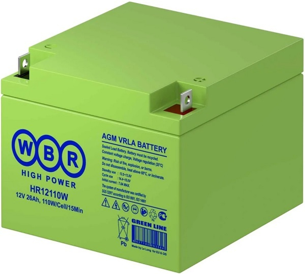 Аккумулятор  WBR HR12110W WBR