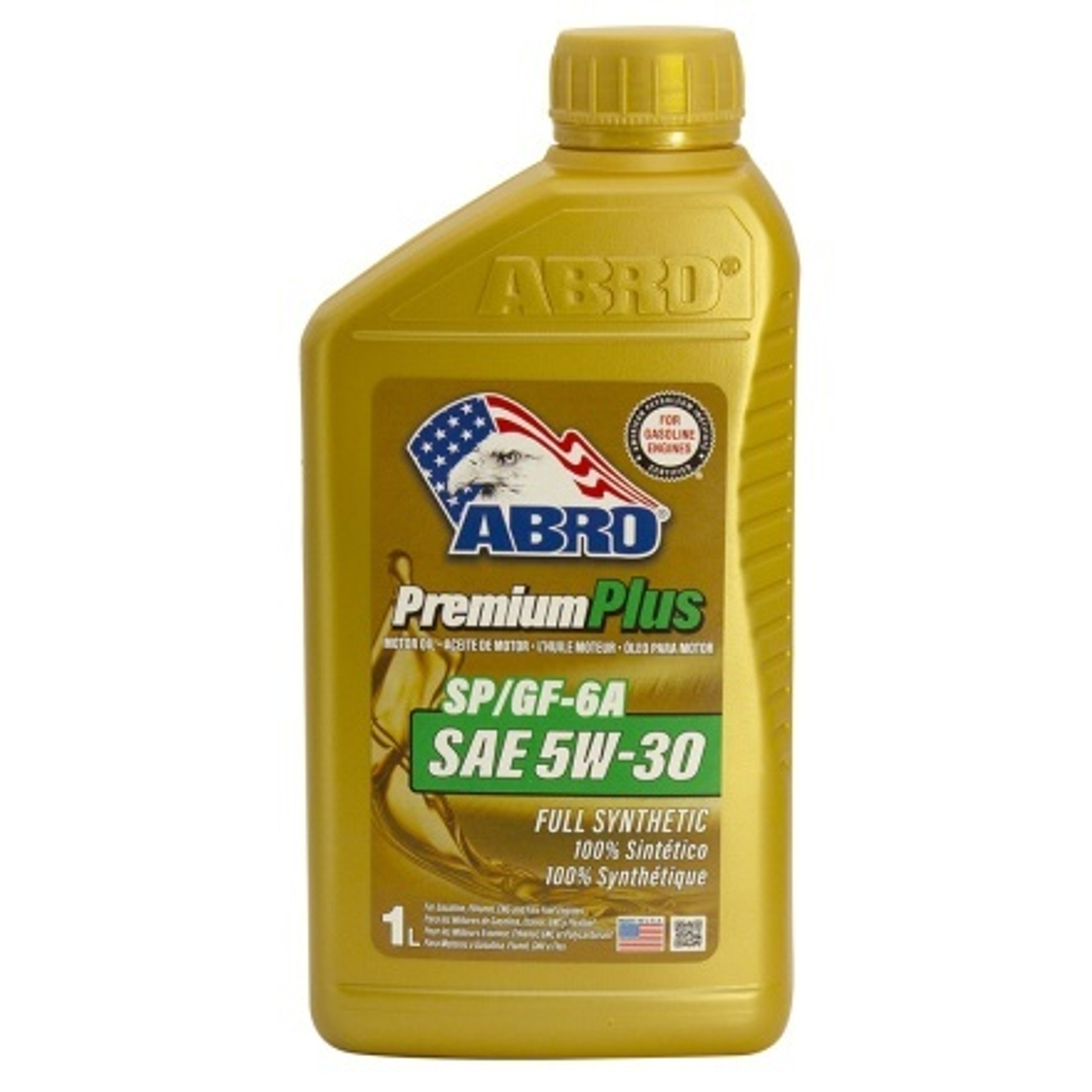 Масло ABRO SAE 5W30 SP/GF-6A (1л) синтетика
