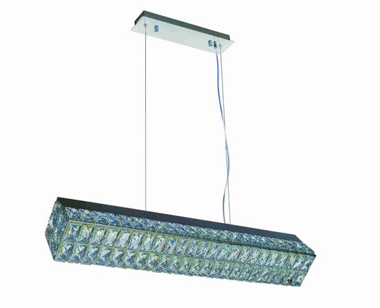 2809R/33W CHROME+CLEAR (1) Люстра NW