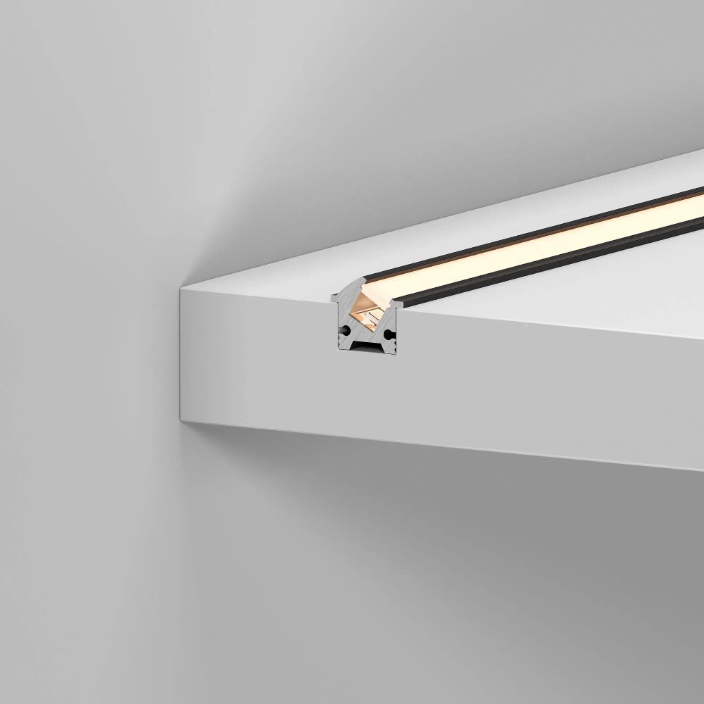 Профиль SL-BEVEL-H12-F13-2000 ANOD BLACK (Arlight, Алюминий) 043749