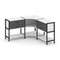 Shelf System Трехсекционный угловой стеллаж двухярусный с ящиками SN.STMU-231 Белый/Антрацит/Металл