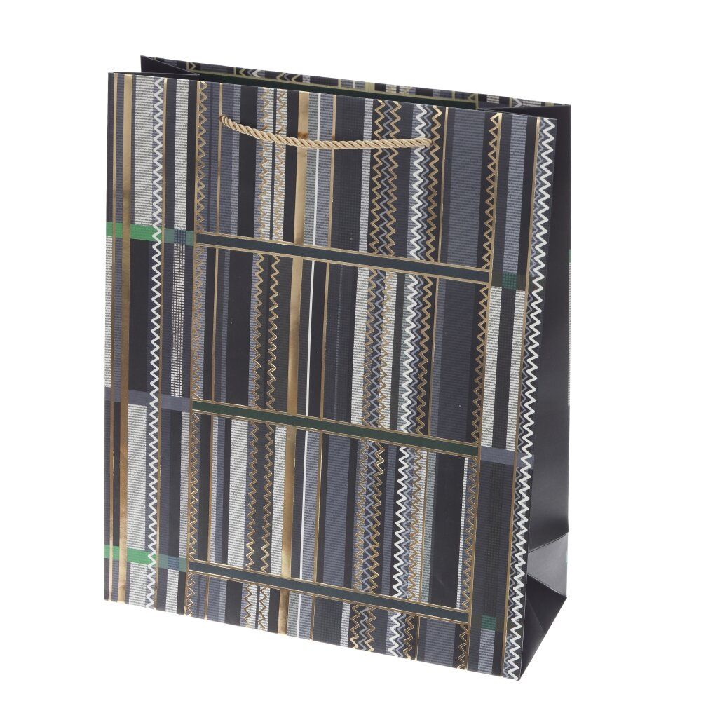 GAEM Пакет подарочный (бумага 210г/м2, блок микс 12шт), L26 W10 H32 см, 4в.