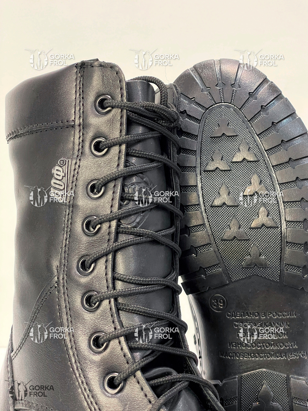 Берцы ДОФ Артек 0054-02 кожаные облегчённые (лето/демисезон)