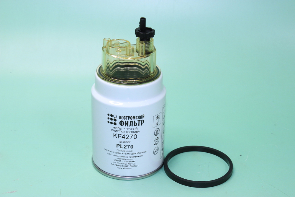 Фильтр топливный КамАЗ грубой очистки со стаканом /PL270/