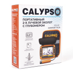 Портативный 2-х лучевой эхолот с глубомером ТМ CALYPSO (модель FFS-02 Comfort Plus)