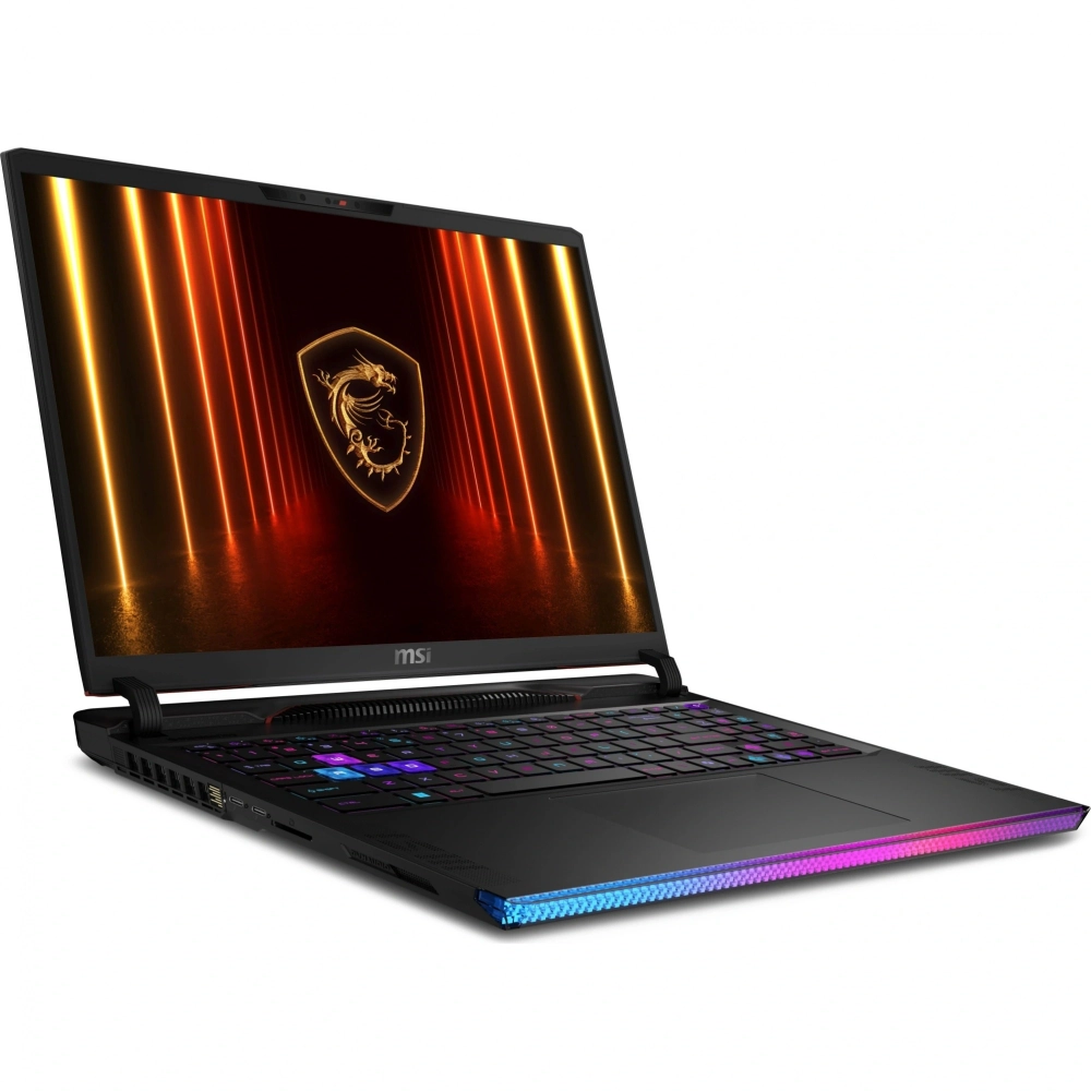 Ноутбук MSI Raider 16 HX AI A2XWHG-814XRU Intel Core Ultra 7 255HX/32Gb (1*32 D5)/SSD1Tb/RTX5070 Ti 12Gb (140W)/16"/IPS/WQXGA/2560x1600/240Hz/NoOS/RJ-45/Black/2.7kg (9S7-15M361-814)