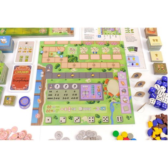 Настольная игра Санта-Мария с дополнением