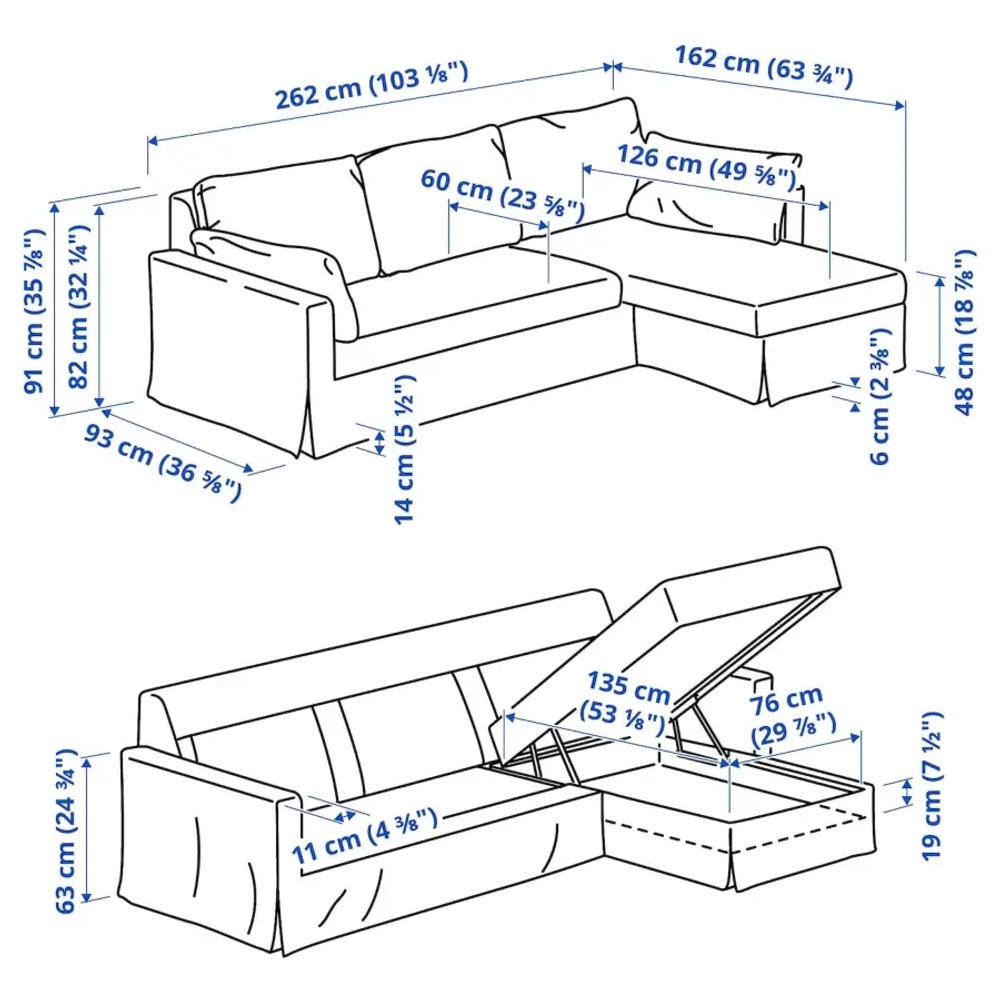 Диван 3-местный с оттоманкой - IKEA HYLTARP/ХИЛТАРП ИКЕА, зеленый