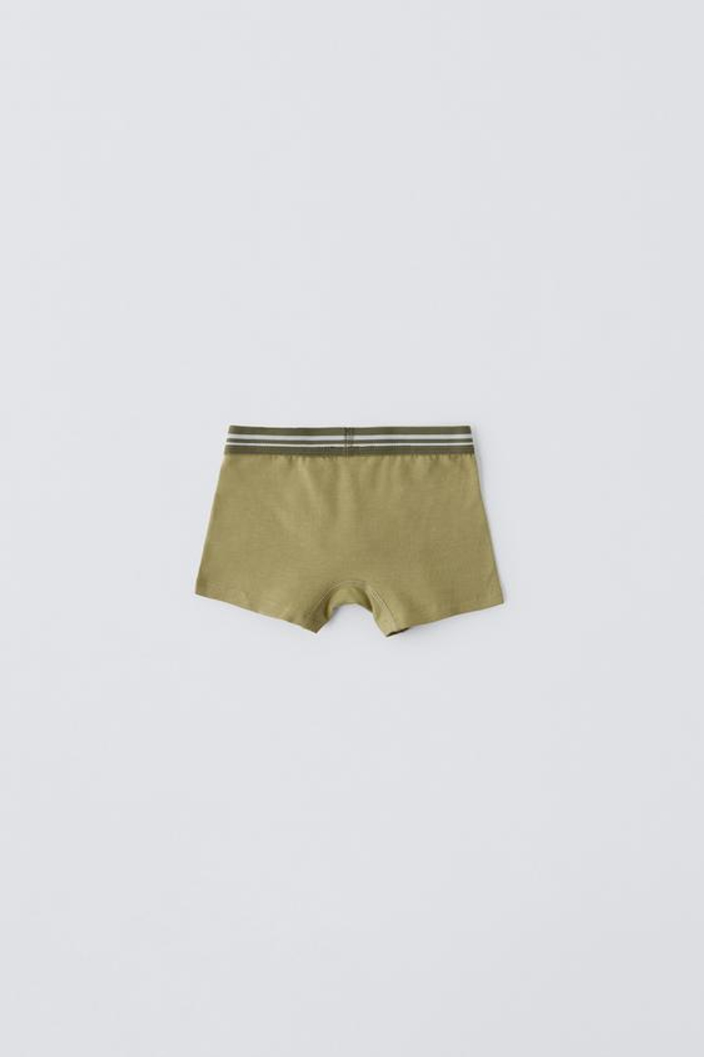 ZARA НАБОР ИЗ 3 ПАР 6 ТРУСОВ-БОКСЕРОВ С НАДПИСЬЮ, РАЗНОЦВЕТНЫЙ