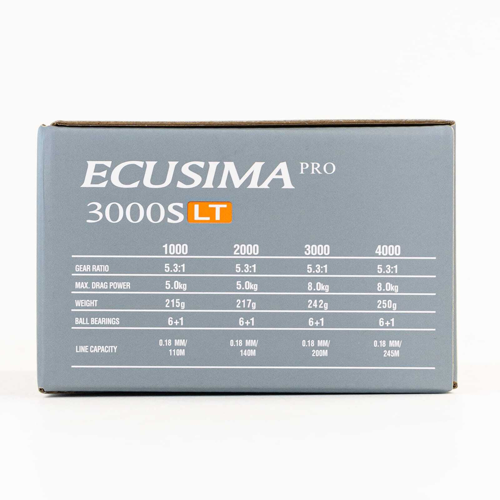 Катушка безынерционная Ryobi Ecusima Pro 3000S LT (3000, 6+1BB, мет. шпуля)