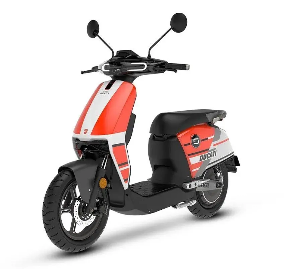 Электромотоцикл Super Soco CUX SE DUCATI