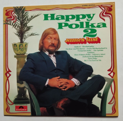 Винтажная виниловая пластинка LP James Last Happy Polka 2 (Germany 1972) (Club Edition)