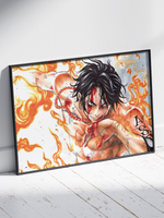 Постер плакат Эйс One Piece Ван Пис