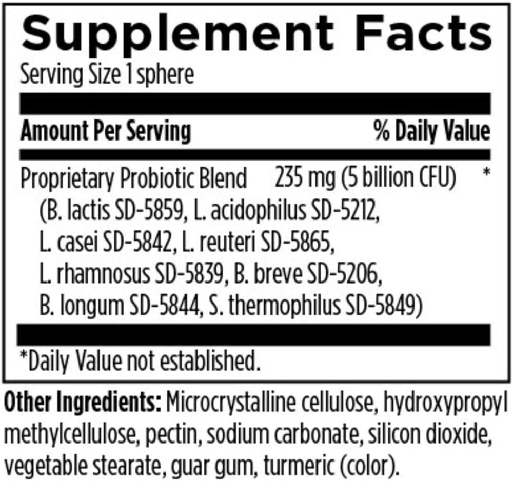Designs For Health - Probiotic Synergy™ spheres - 60 spheres