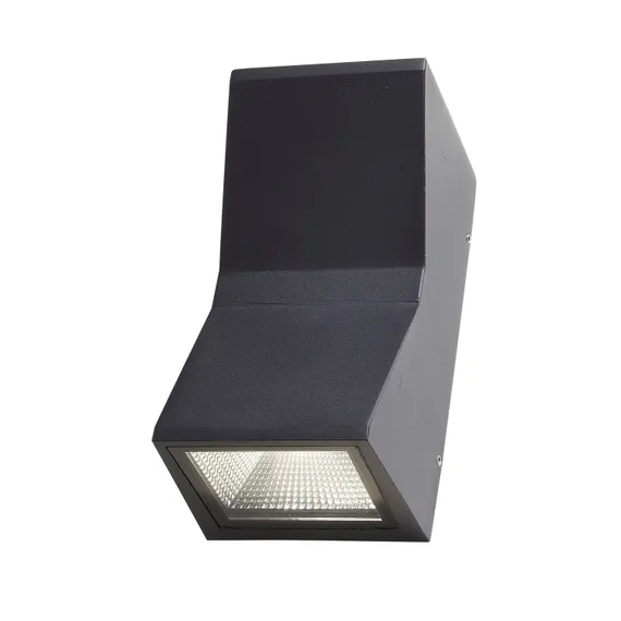 SL088.431.02 Светильник уличный настенный ST-Luce Черный кварцевый LED 2*7W 4000K DEALE