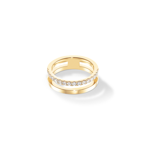 Кольцо Coeur de Lion Crystal-Gold 0136/40-1816 60