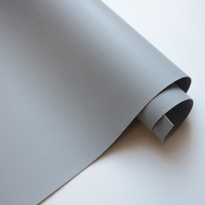 Кожзам переплетный с тиснением "Натуральная кожа", серый