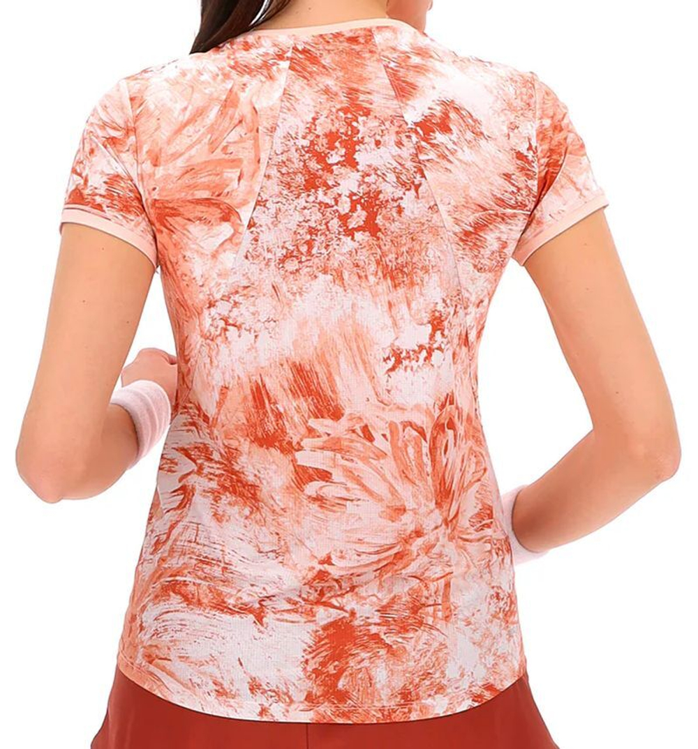 Женская теннисная футболка Lotto Tech IV D2 - dogwood pink