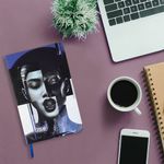 Ежедневник недатированный А5 (138х213 мм), BRAUBERG VISTA, под кожу, гибкий, 136 л., "Vogue", 112003