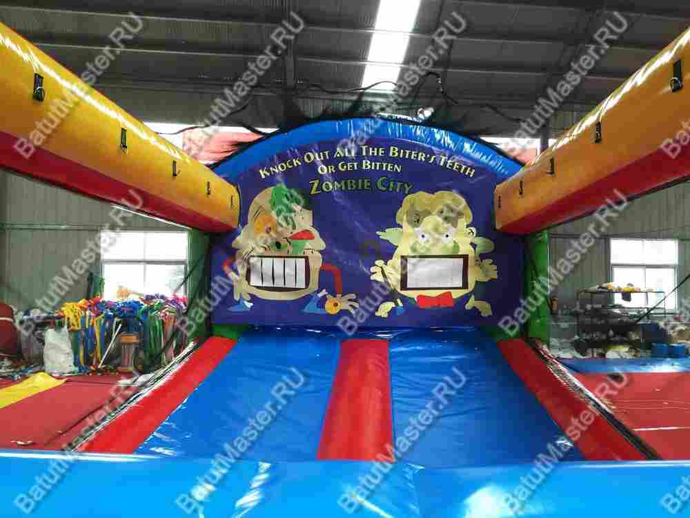 Надувная игра "Зомби сити"