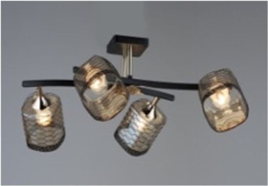 4926/4 BK+FGD (2) Люстра (RL)