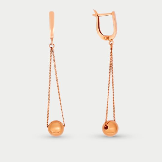 Серьги золотые