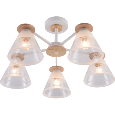 Люстра Rivoli Theothila 9177-305 5 х Е27 60 Вт модерн