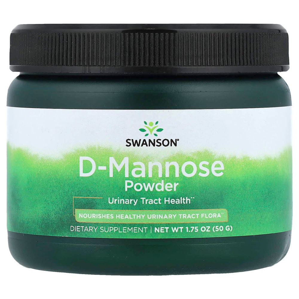 Swanson, D-манноза в порошке, 50 г (1,75 унции)
