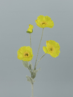 Ветка мака Мария желтый