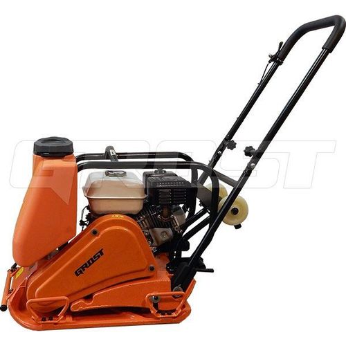 Виброплита бензиновая GROST PC-2248C - [118 кг / 22 кН / GX200]